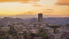 Civita di Bagnoregio Italija mestece