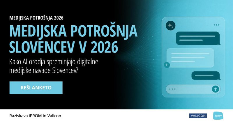 Komu zaupate pri iskanju informacij - medijem, omrežjem ali umetni inteligenci? Sodelujte v raziskavi!