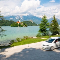 Slovenija Bled avto potovanje