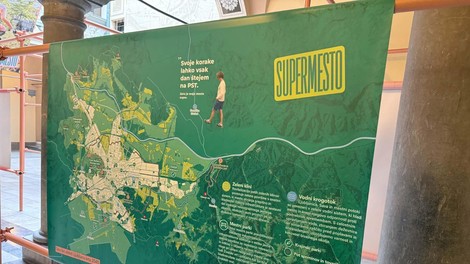 Supermesto Ljubljana razstava Mestna hisa MOL