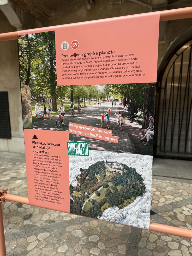Supermesto Ljubljana nacrt