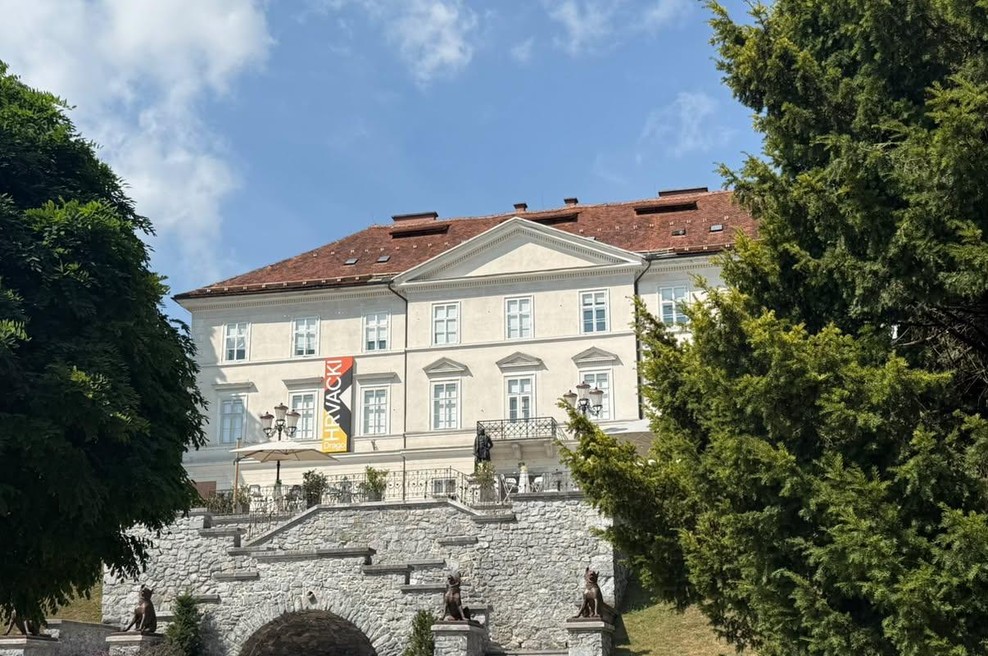 MGLC Grad Tivoli: še je čas za veliko razstavo Draga Hrvackega — na ogled je več kot 200 njegovih del (foto: Ma.Po.)