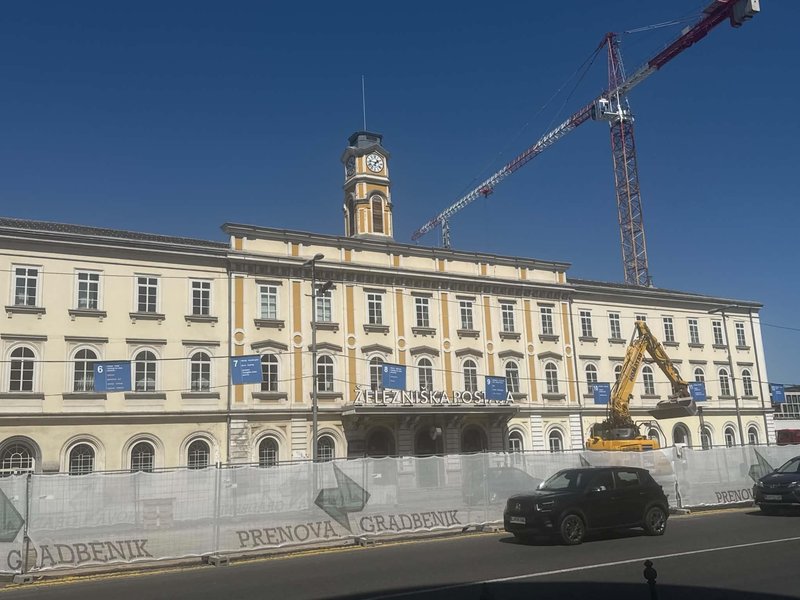Avtobusna postaja Ljubljana gradnja