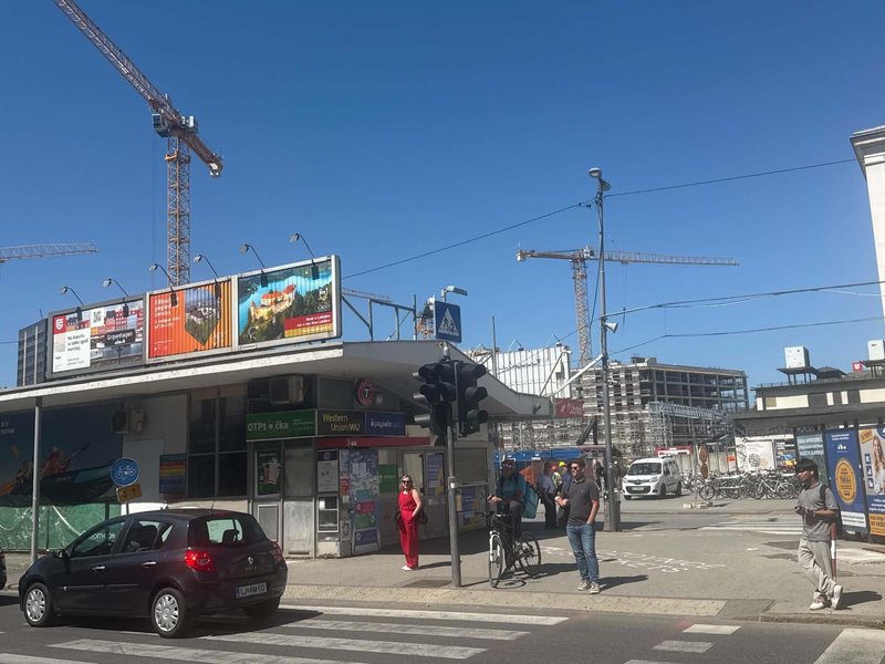 Avtobusna postaja Ljubljana gradnja