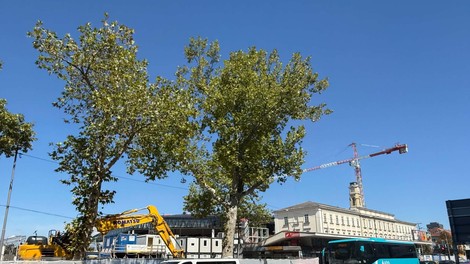 Avtobusna postaja Ljubljana gradnja