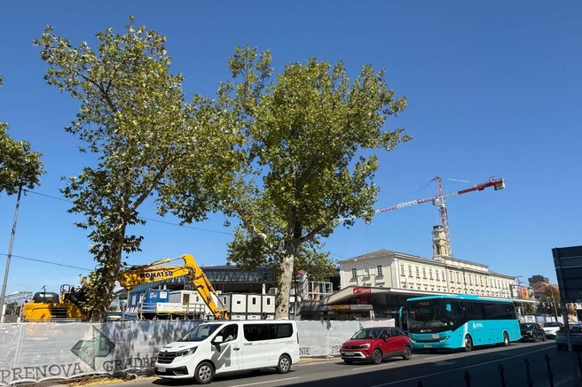 Avtobusna postaja Ljubljana gradnja