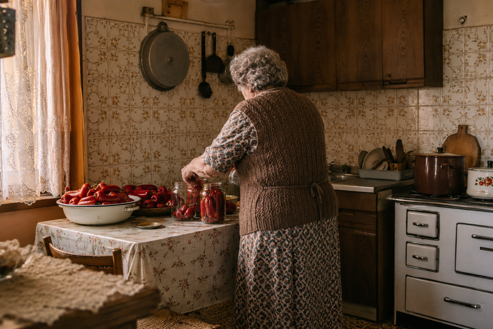 babica paprike shramba vlaganje ozimnica jugoslavija kulinarika recept 2 trika nasvet ideja okus hrana