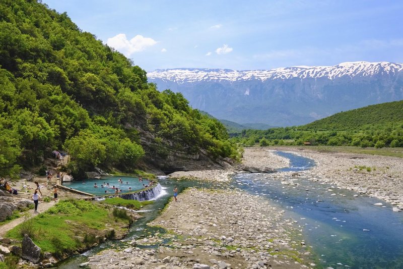 Albanija Langarica kanjon vrelec
