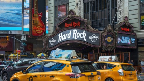 New York rumeni taksi