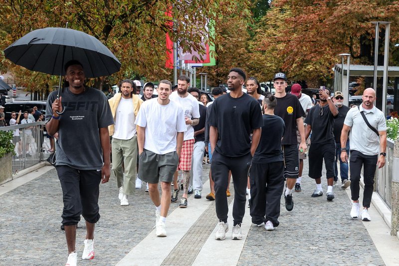 LA Lakers Ljubljana obisk