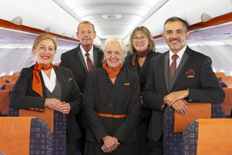 EasyJet leatlo osebje starejsi