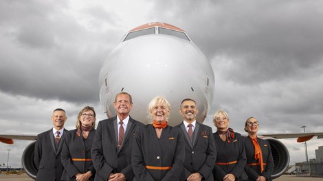 EasyJet leatlo osebje starejsi
