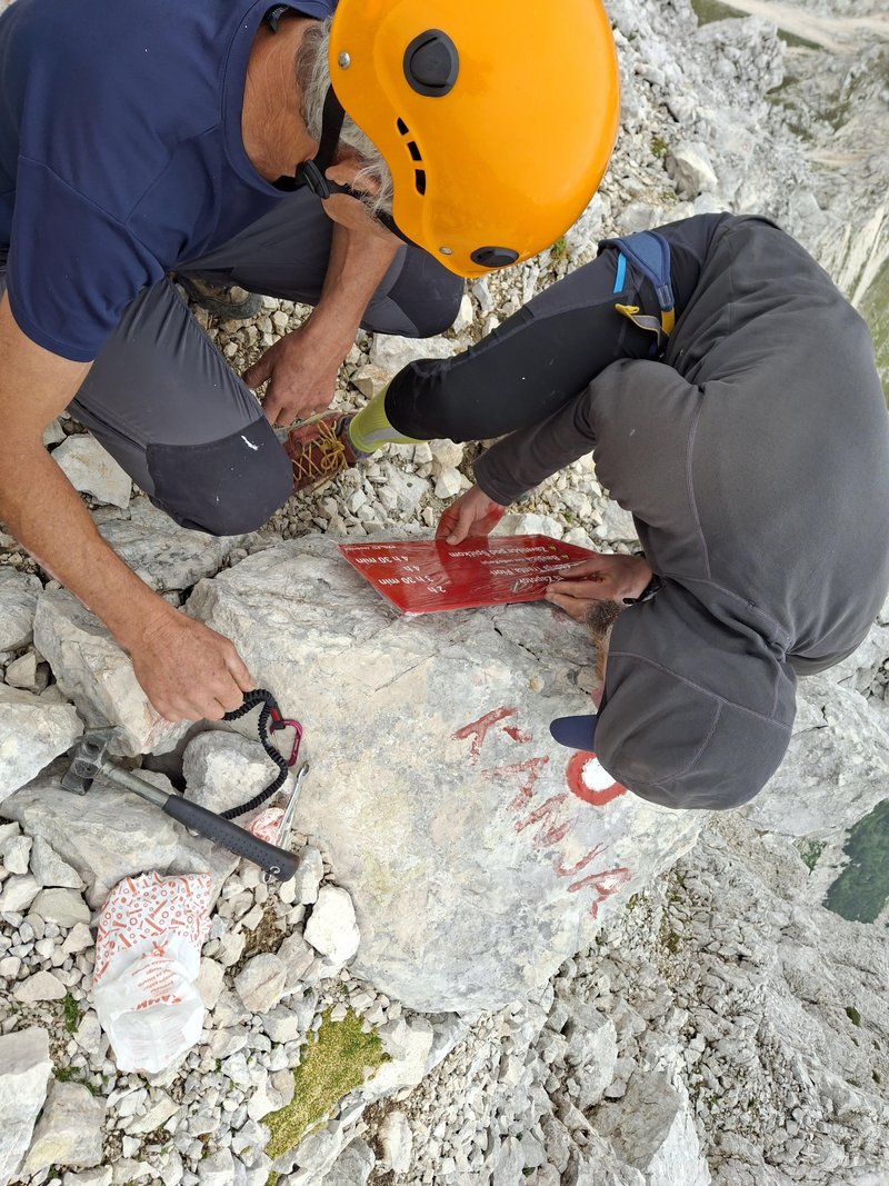 Julijske Alpe planinska pot markiranje
