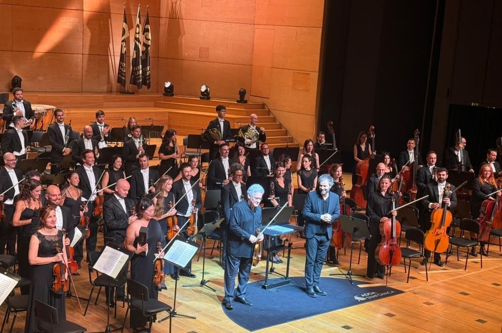 Slavni španski orkester in vrhunska svetovna solista skupaj na odru Festivala Ljubljana: nepozaben koncert s sporočilom (foto: Marijana Podhraški)