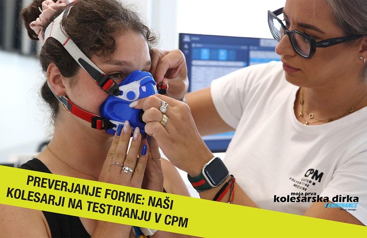 Preverjanje forme: Naši kolesarji na testiranju v CPM