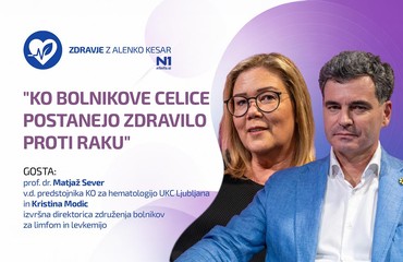 Zdravje z Alenko Kesar: "Ko bolnikove celice postanejo zdravilo proti raku"