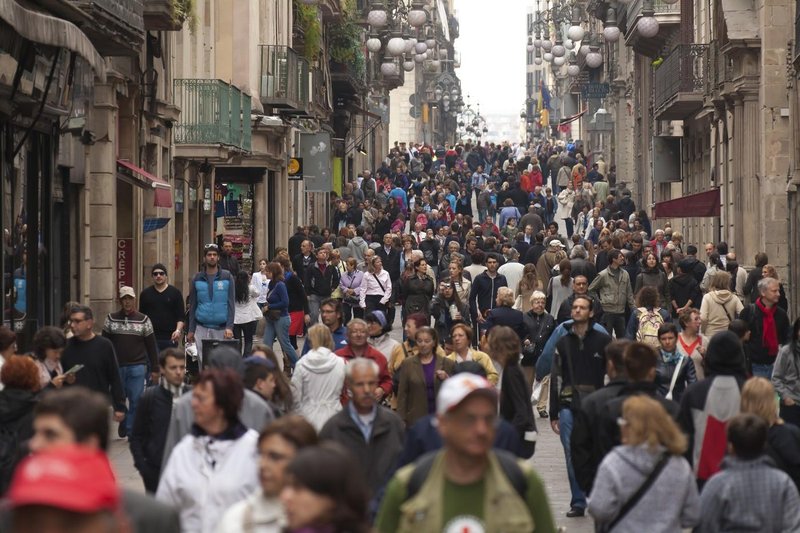 Barcelona turisti