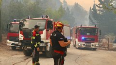 Brač, požar