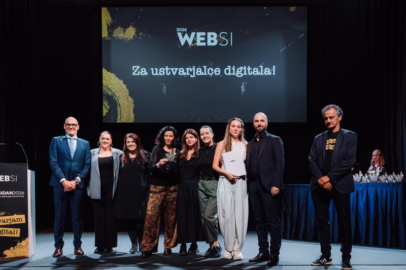 Podeljene so WEBSI nagrade 2026