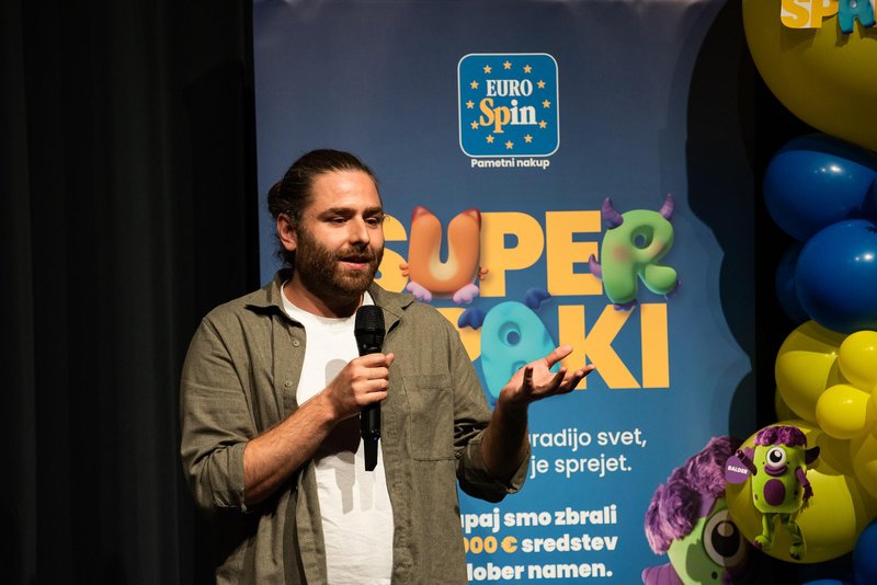 Eurospinovi Superspaki so najmlajšim predali pomembno sporočilo, za TOM telefon pa zbral 20.000 evrov