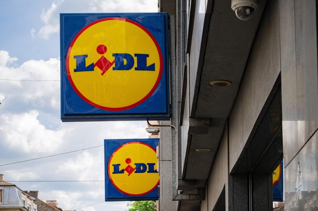 lidl logo trgovina diskont trgovec nemcija avtonomno vozilo tovornjak