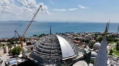 hagija sofija istanbul turcija skrivni podzemni tumeli predori najdba odkritje prenova rusevine cerkev zgradba