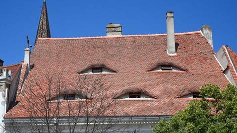 Nenavaden prizor v evropskem mestu: na strehah hiš se vrstijo skrivnostne oči, ki so postale prava znamenitost (FOTO)