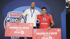 
                                                         Najhitrejši med moškimi na 5 kilometrov je bil Marko Vozab