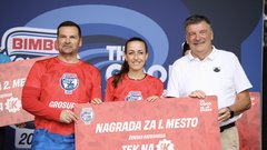 
                                                         Najhitrejša med ženskami na 5 kilometrov je bila Bilja Cvijanović