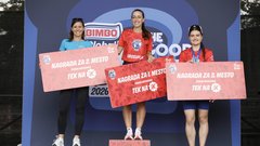 
                                                         Uspešni prvi Bimbo Race Adria na Grosupljem, kjer so številni tekači združili moči in Rdečemu križu zagotovili kar 13.000 kosov kruha