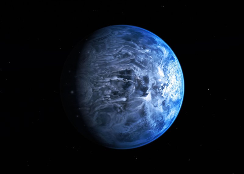 hd 189733 b planet vesolje smrt modrina smrt grozljivo okolje osoncje galaksija vesolje astrologija
