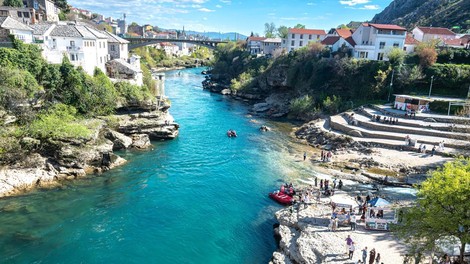 Neretva reka Mostar