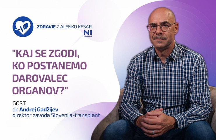 Zdravje z Alenko Kesar: "Kaj se zgodi, ko postanemo darovalec organov?"