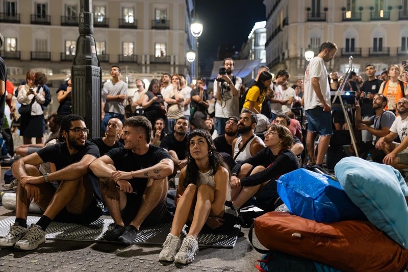 Madrid, protest