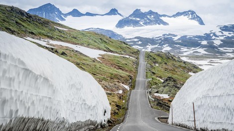 Jotunheimen norveska gore gorovje led taljenje arheologija najdba preteklost sulice zgodovina clovestvo odkritje evropa svet sever