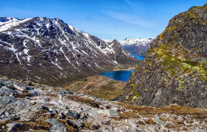 Jotunheimen norveska gore gorovje led taljenje arheologija najdba preteklost sulice zgodovina clovestvo odkritje evropa svet sever