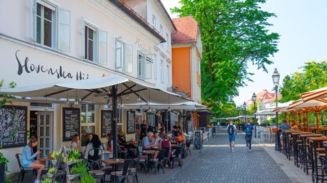 Ljubljana turisti restavracija