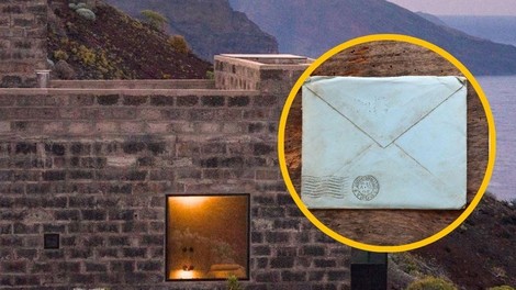 Nenavaden hotel na robu klifa, ki ne sprejema običajnih rezervacij: če želite v njem prespati, morate poslati ročno napisano pismo