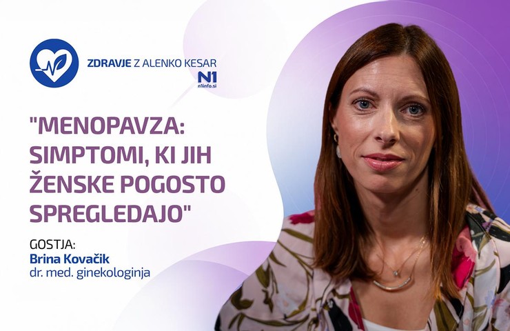 Zdravje z Alenko Kesar: "Menopavza: simptomi, ki jih ženske pogosto spregledajo"