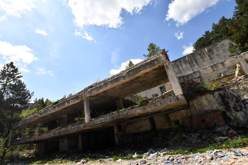 Tito Vila Gorica Bugojno ostanki