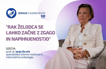 Zdravje z Alenko Kesar: "Rak želodca se lahko začne z zgago in napihnjenostjo"