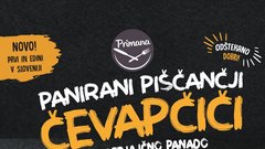 Panirani čevapčiči so odlična izbira tudi za otroke in družine