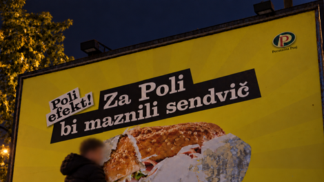 Primer Poli: Razkrit je tat sendvičev s plakatov!