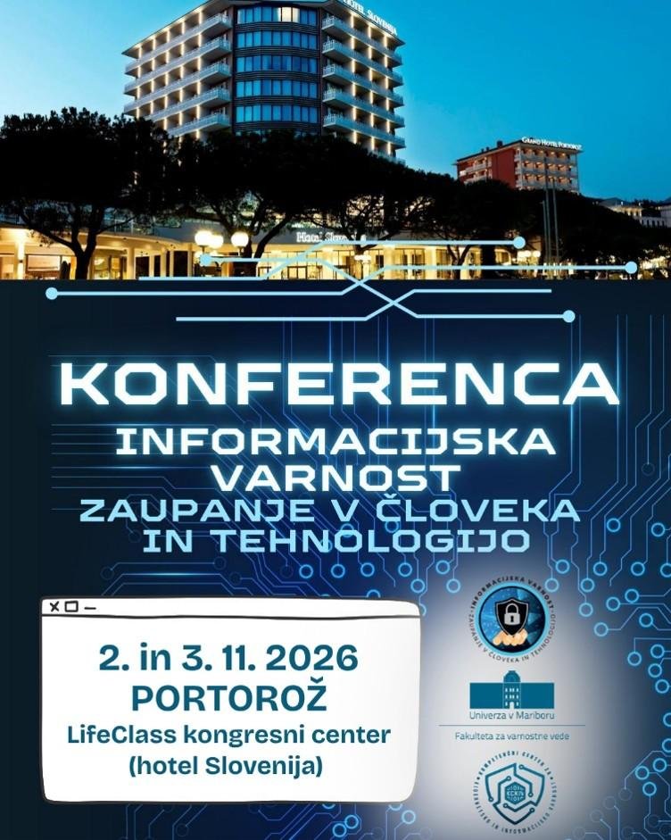 Ali lahko zaupamo tehnologiji? Konferenca Informacijska varnost 2026 odpira ključna vprašanja digitalne prihodnosti