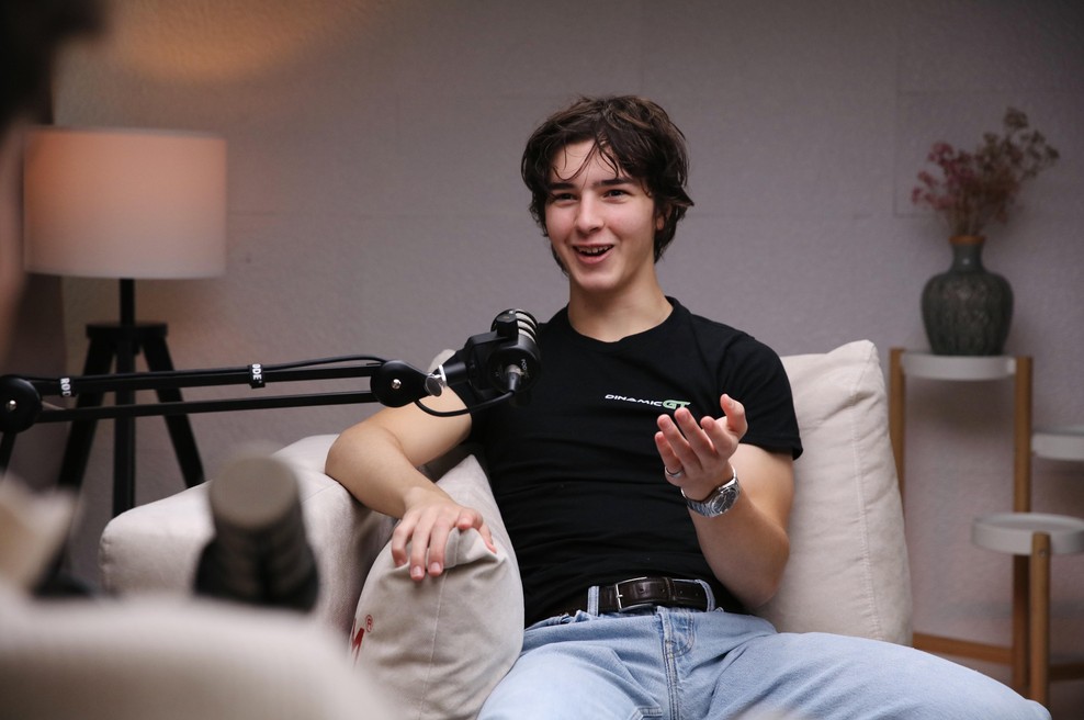Mark Kastelic, 19-letni GT3 dirkač v podkastu Neobremenjeno: "Formula 1 je postala bedna" (foto: Aleksandra Saša Prelesnik)