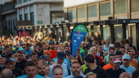 V nedeljo na maraton, domov pa s koščkom ulične umetnosti