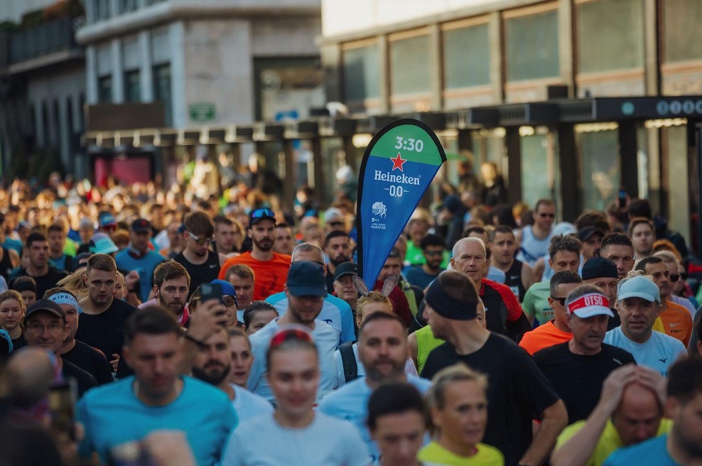 V nedeljo na maraton, domov pa s koščkom ulične umetnosti (foto: Heineken)