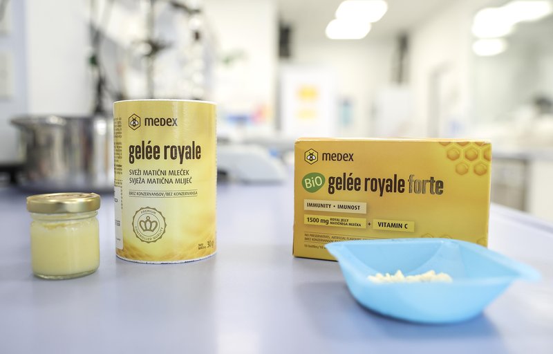 medex matični mleček raziskava med zdravje slovenija