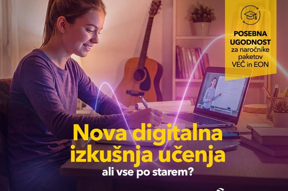 Telemach v svojo ponudbo dodaja storitve za podporo učenju mladih (foto: Telemach)