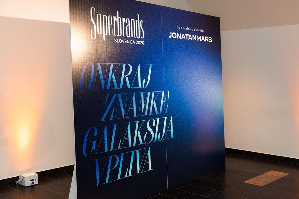 Prvič v zgodovini  dve Super naslovnici: Superbrands Slovenija razkrila znamke, ki jim Slovenci najbolj zaupajo